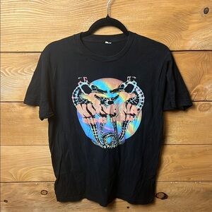 Nirvana Come as You Are Seahorse Men TShirt 20in PTP Grunge Rock&Roll Streetwear